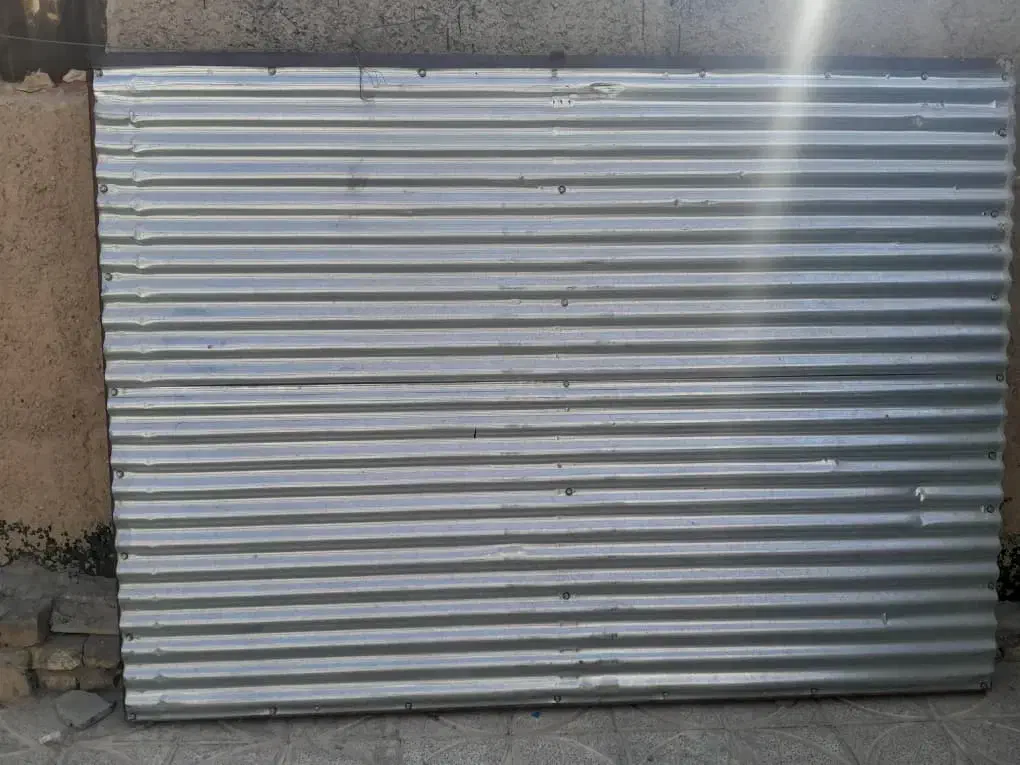 درب شیروانی بدون چهارچوب|مصالح و تجهیزات ساختمان|مرودشت, شهرک مهدیه|دیوار