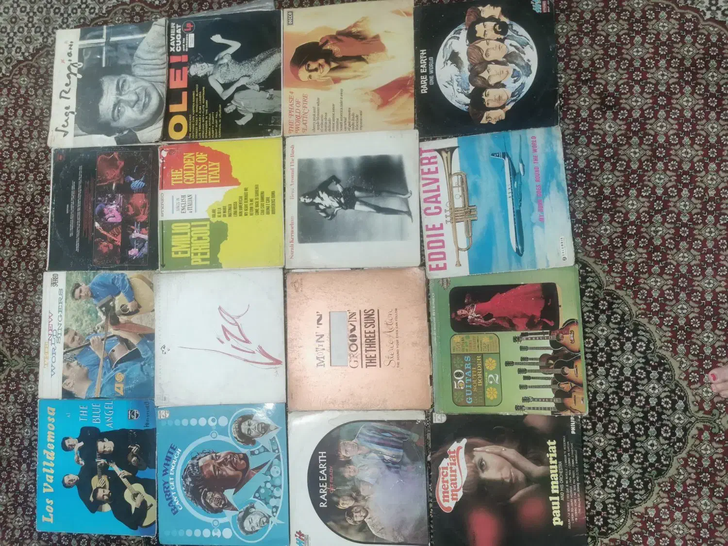 صفحه گرامافون اورجینال خارجی قدیمی کلکسیونی|کلکسیون و سرگرمی|آفتاب, |دیوار