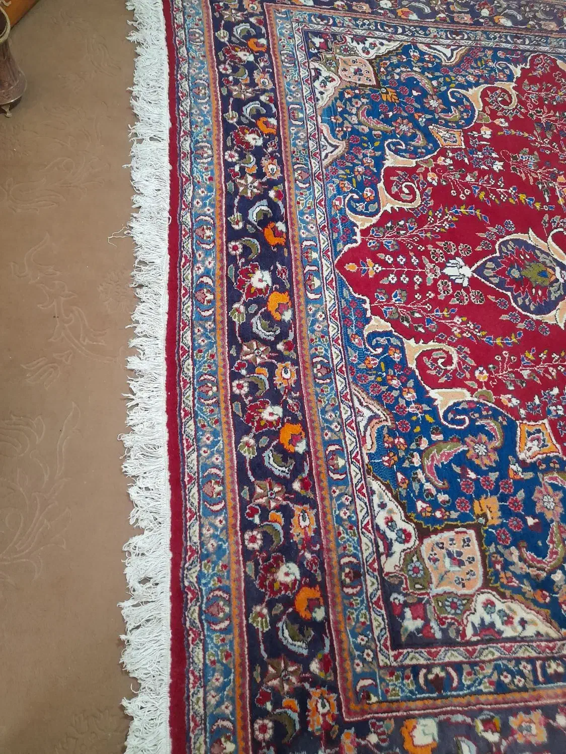 فرش دستباف ۱۲ متری در حد نو|فرش|سبزوار, جنت|دیوار