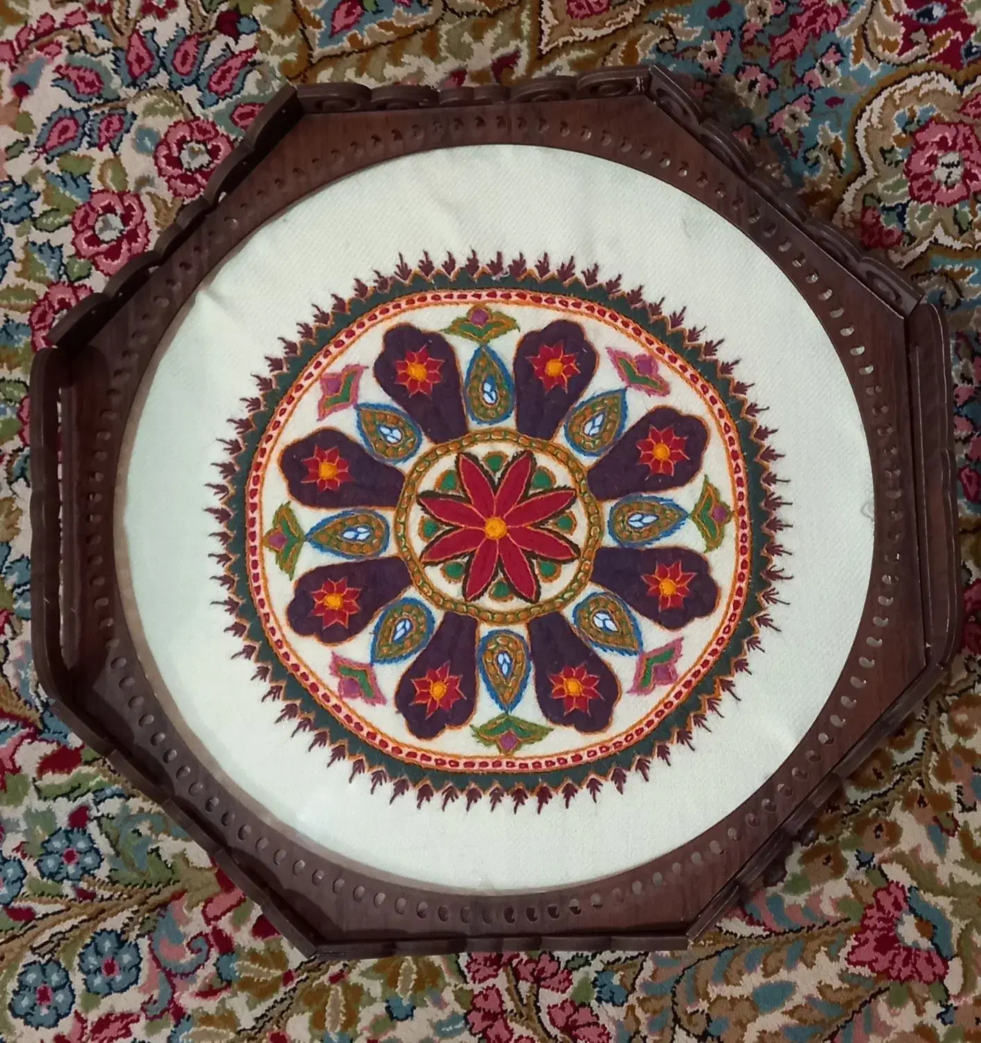 سینی پته|صنایع دستی و سایر لوازم تزئینی|کرمان, |دیوار