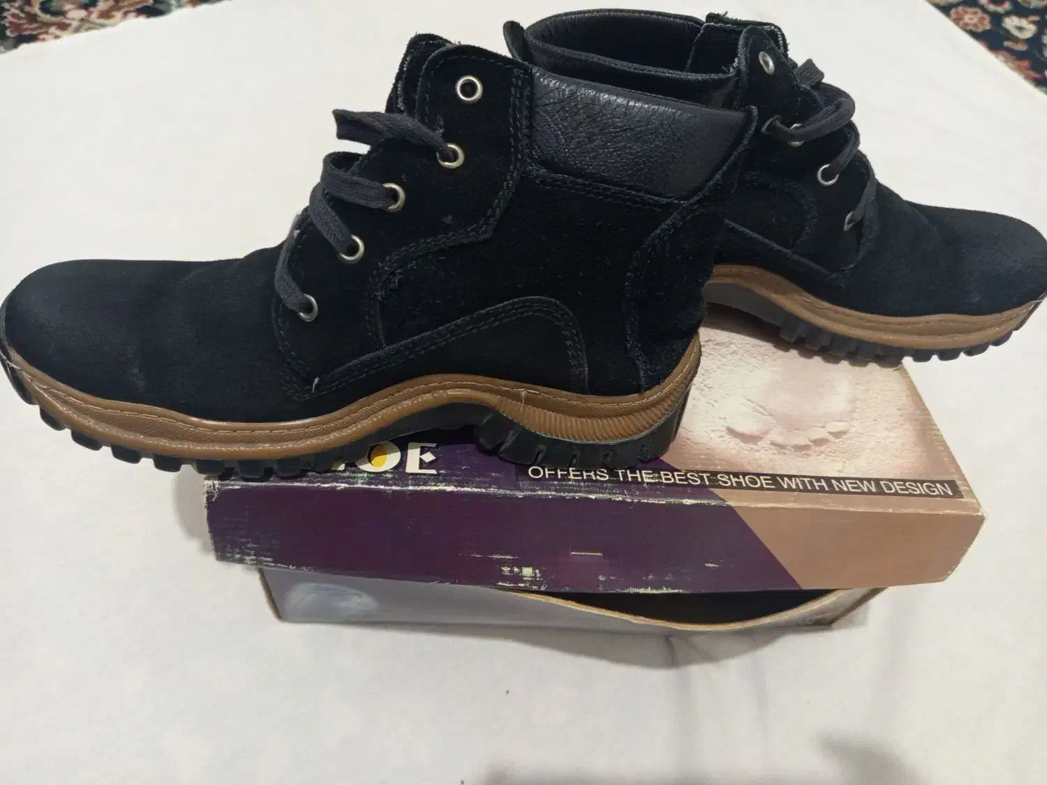 نیم بوت در حد نو|کیف، کفش، کمربند|نیشابور, تریا پارک|دیوار