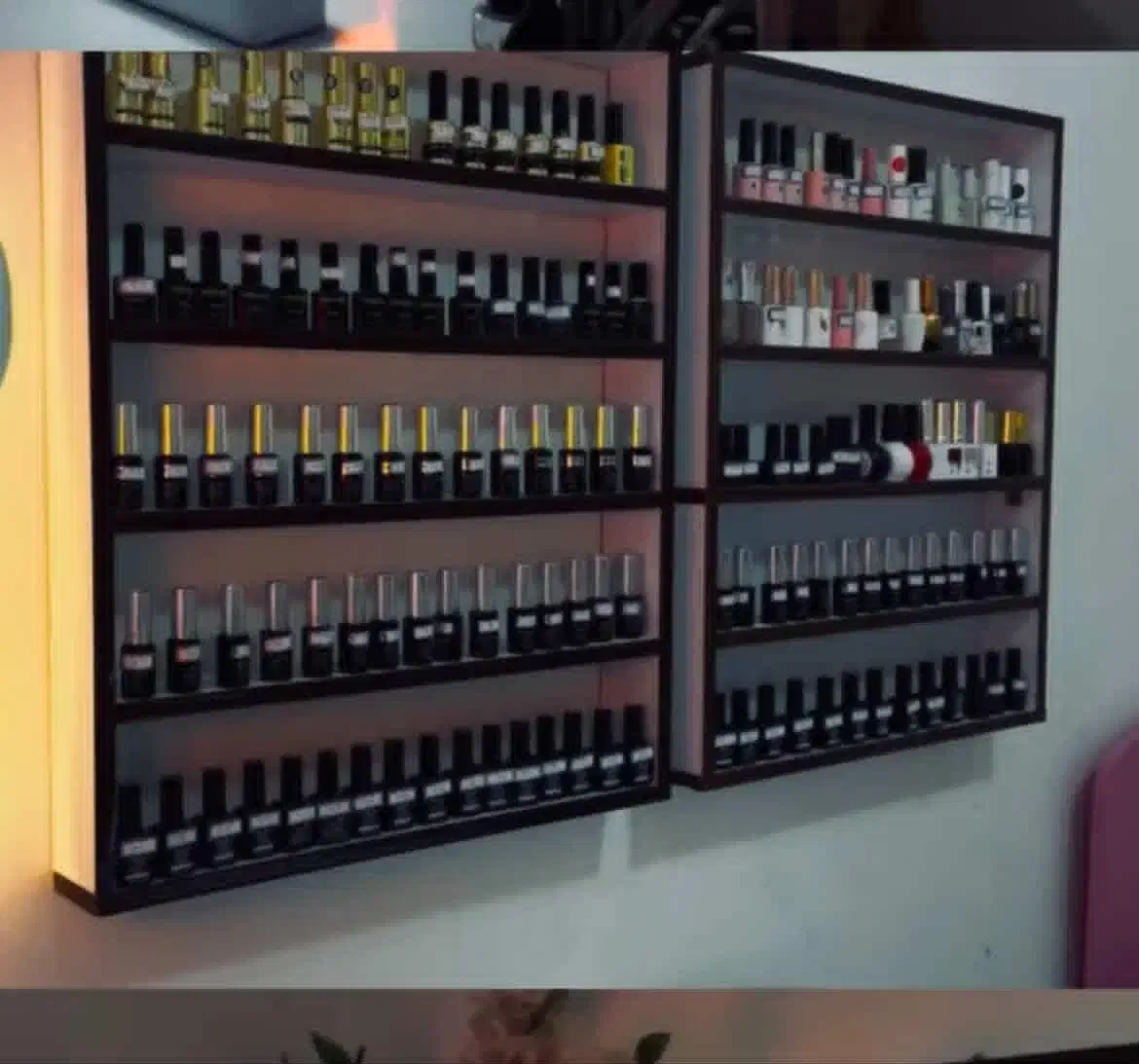 استند لاک و ژل|کتابخانه، شلف، قفسههای دیواری|بهبهان, |دیوار