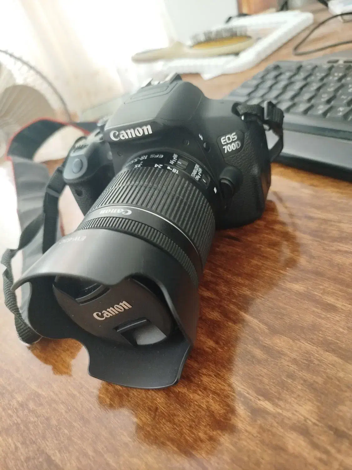 دوربین کنون(canon)مدل 700d|دوربین عکاسی و فیلم‌برداری|فسا, |دیوار