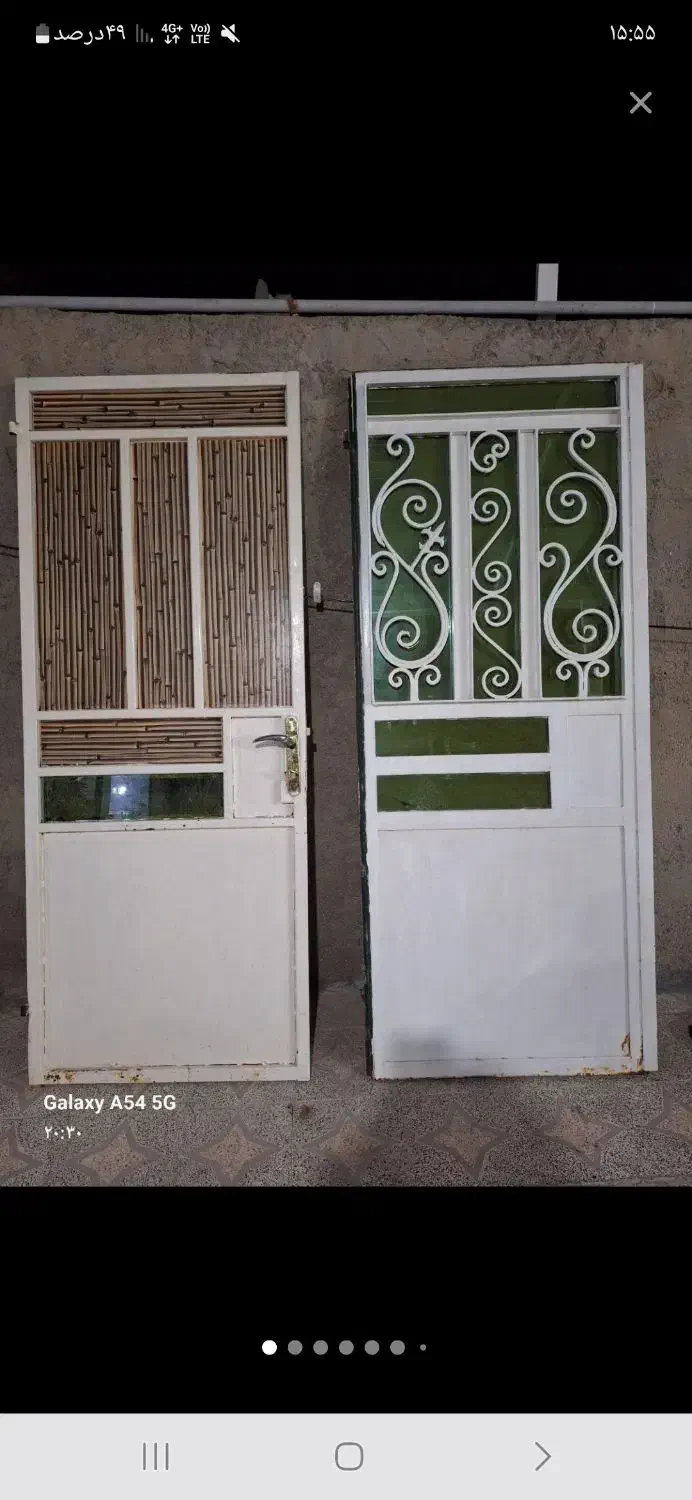 پرده و درهال دولنگه بدون چارچوب و لوستر|پرده، رانر، رومیزی|بندر کنگان, |دیوار
