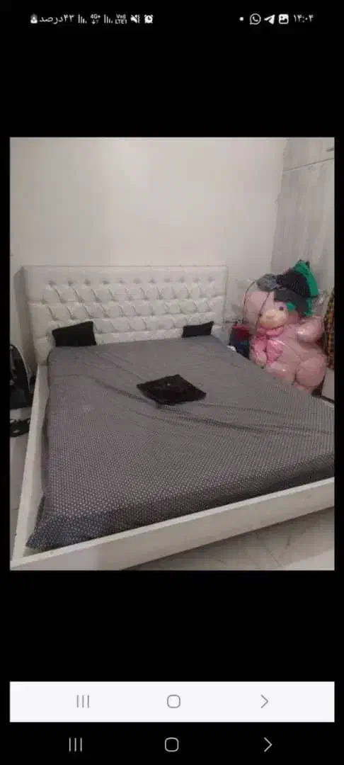 تختخواب دو نفر|تخت و سرویس خواب|تهران, سبلان (لشگر)|دیوار