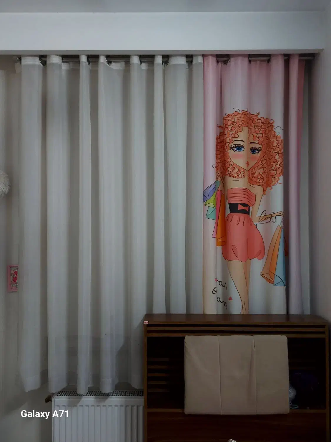 پرده اطاق بچه|پرده، رانر، رومیزی|تهران, والفجر (افسریه)|دیوار