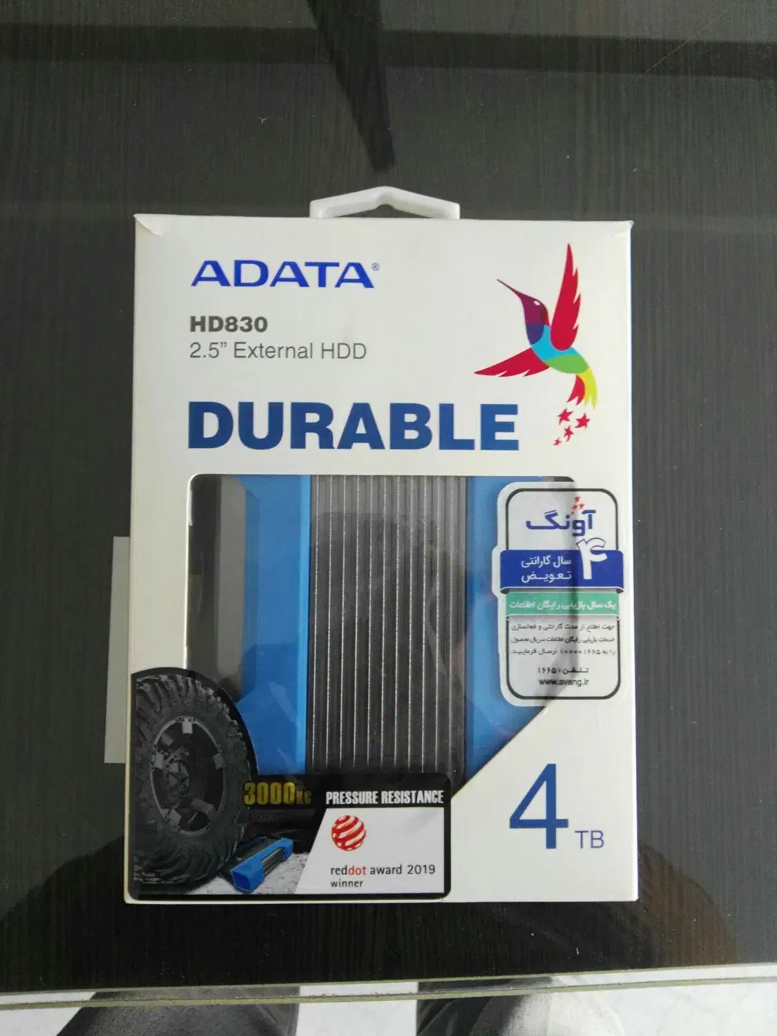 هارد اکسترنال ADATA HD830 4TB|قطعات و لوازم جانبی رایانه|فردیس, شهرک ۱۱۰|دیوار