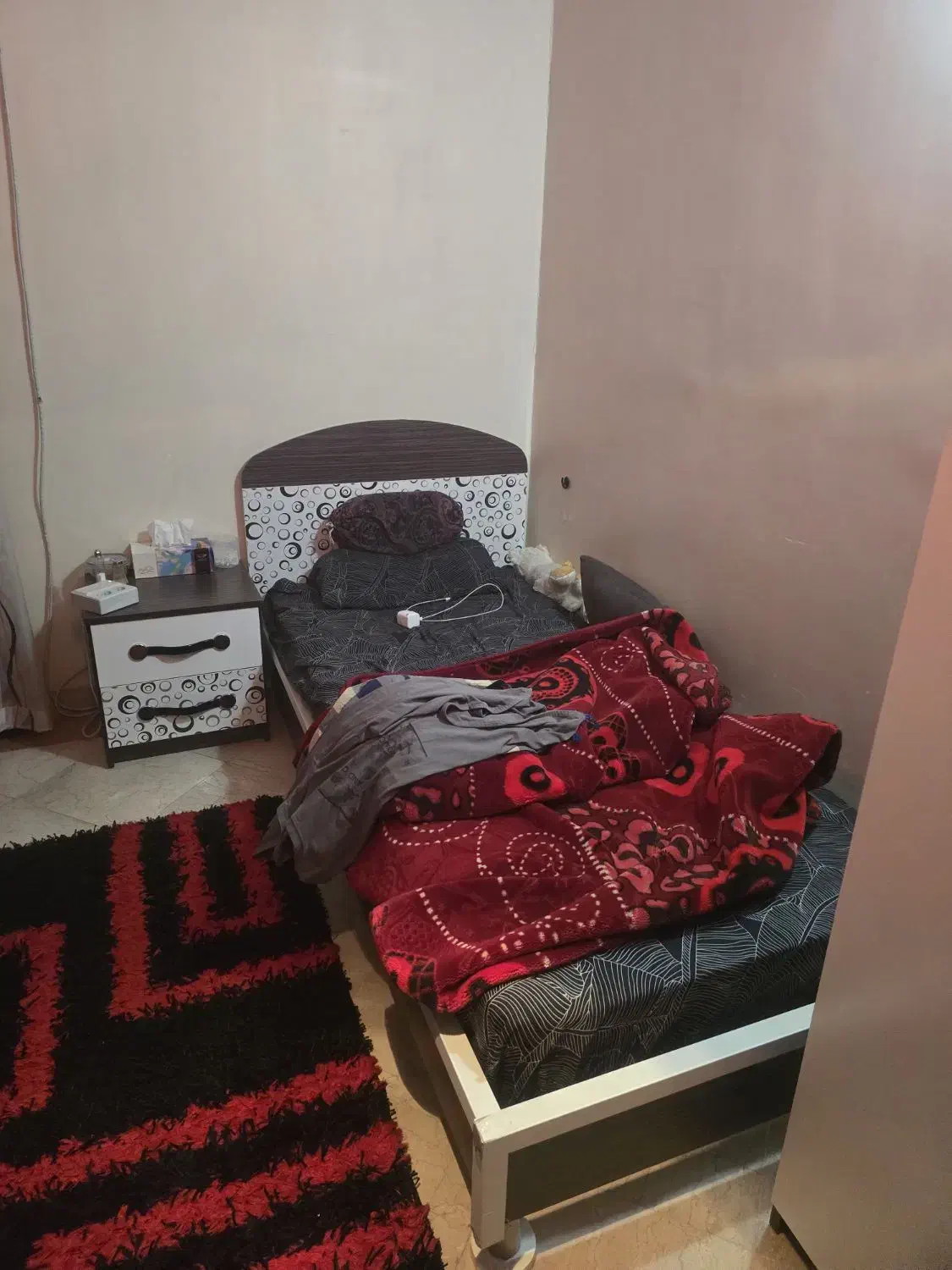 سرویس نوجوان ساخت ترکیه کاملا سالم و بی خط و خش|تخت و سرویس خواب|تهران, تهرانپارس غربی|دیوار