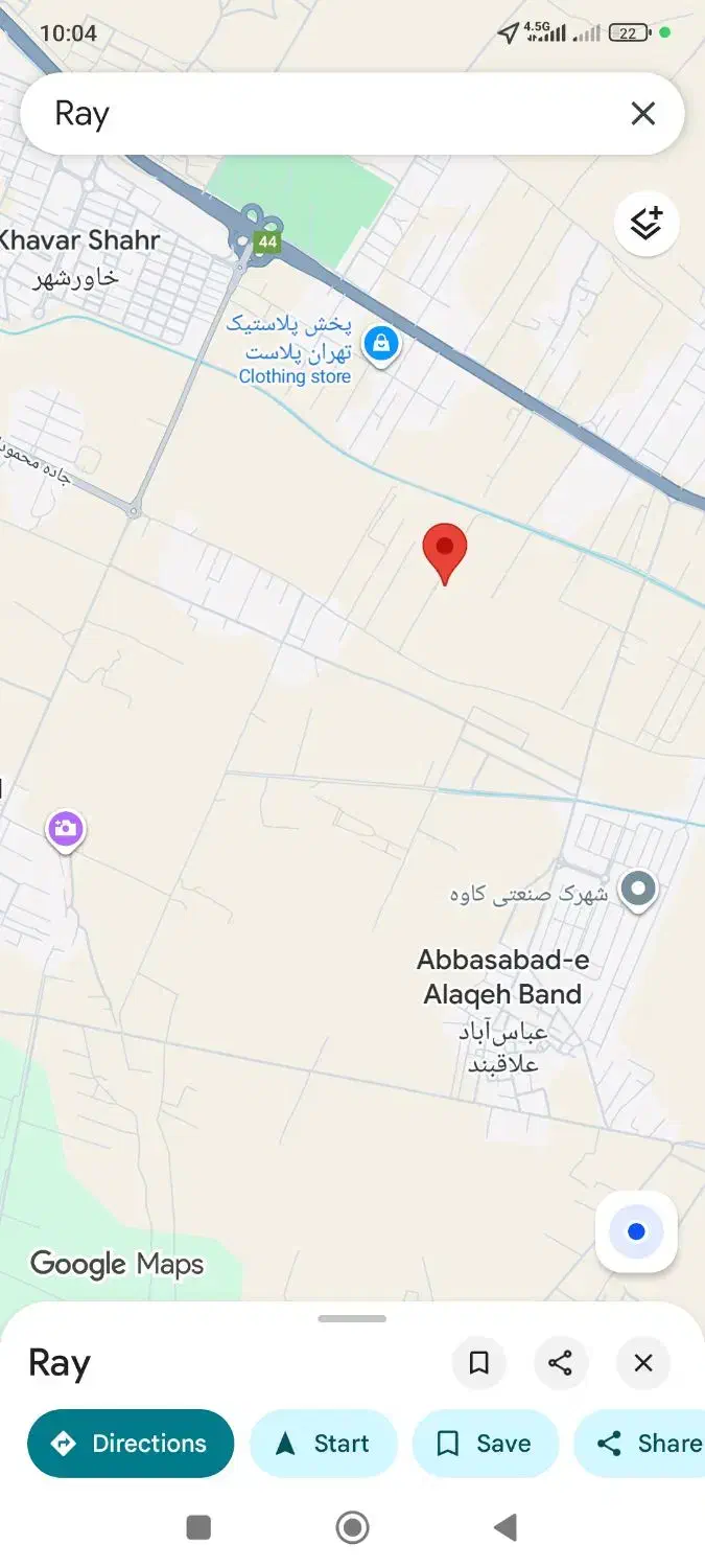 زمین|فروش زمین و ملک کلنگی|قیامدشت - خاورشهر, |دیوار