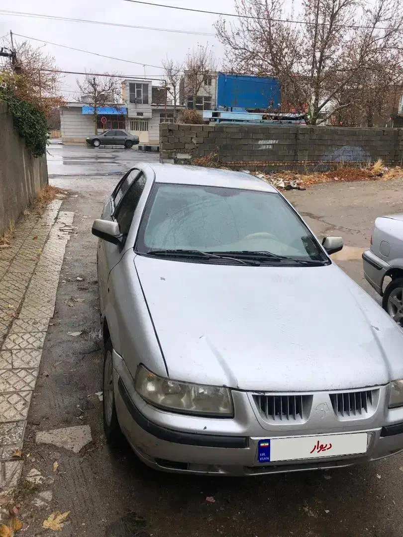 سمند 84دوگانه|خودرو سواری و وانت|تویسرکان, |دیوار