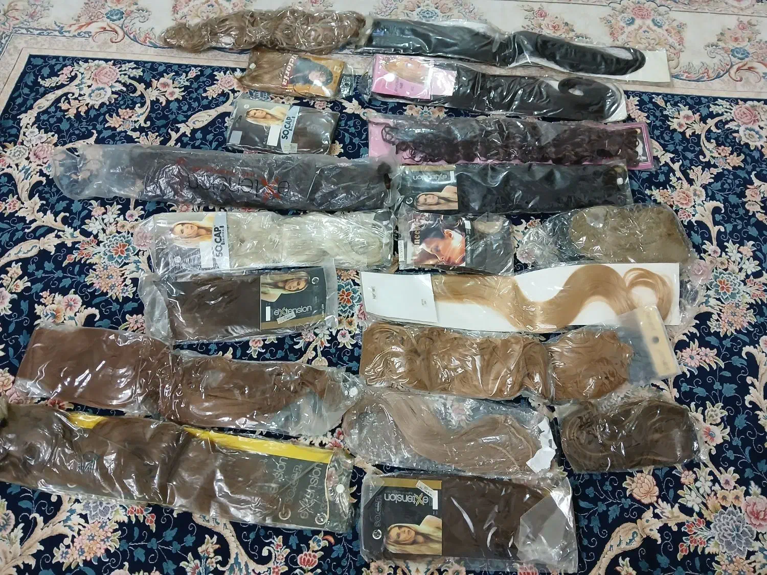 20بسته موی مصنوعی|آرایشی، بهداشتی، درمانی|رباطکریم, شهرک والفجر|دیوار