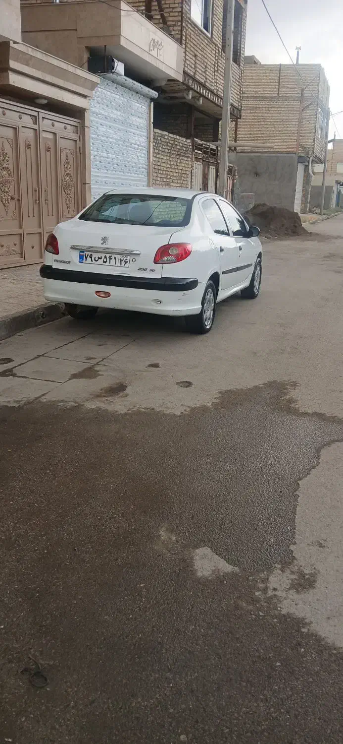 206sd tu5|خودرو سواری و وانت|مشهد, طرق|دیوار