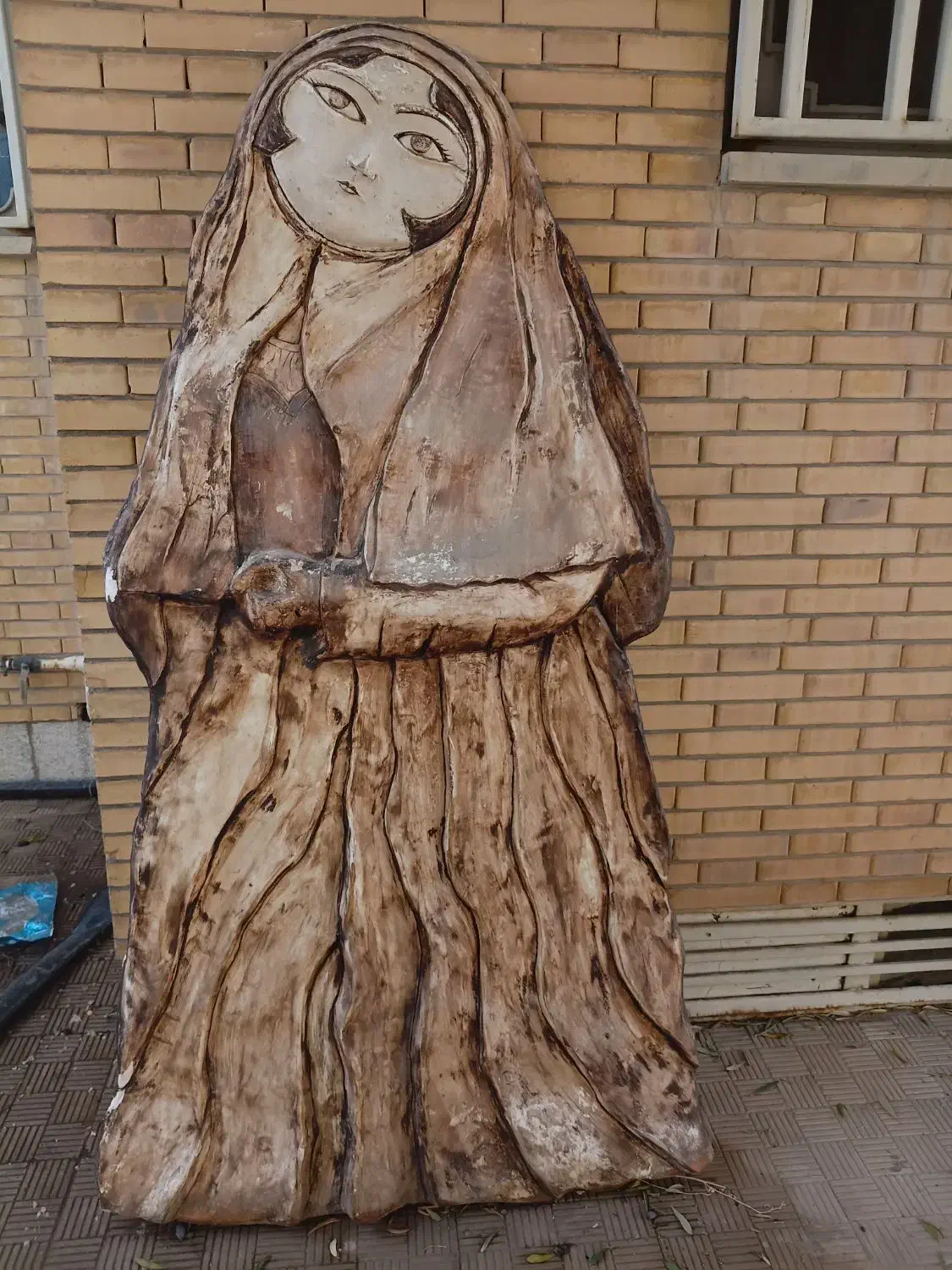 مجسمه گچی|مجسمه، تندیس، ماکت|یزد, |دیوار