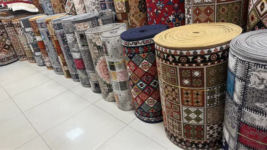 گلیم گردویی (فرش سلیمانی )|گلیم، جاجیم، گبه|زنجان, |دیوار