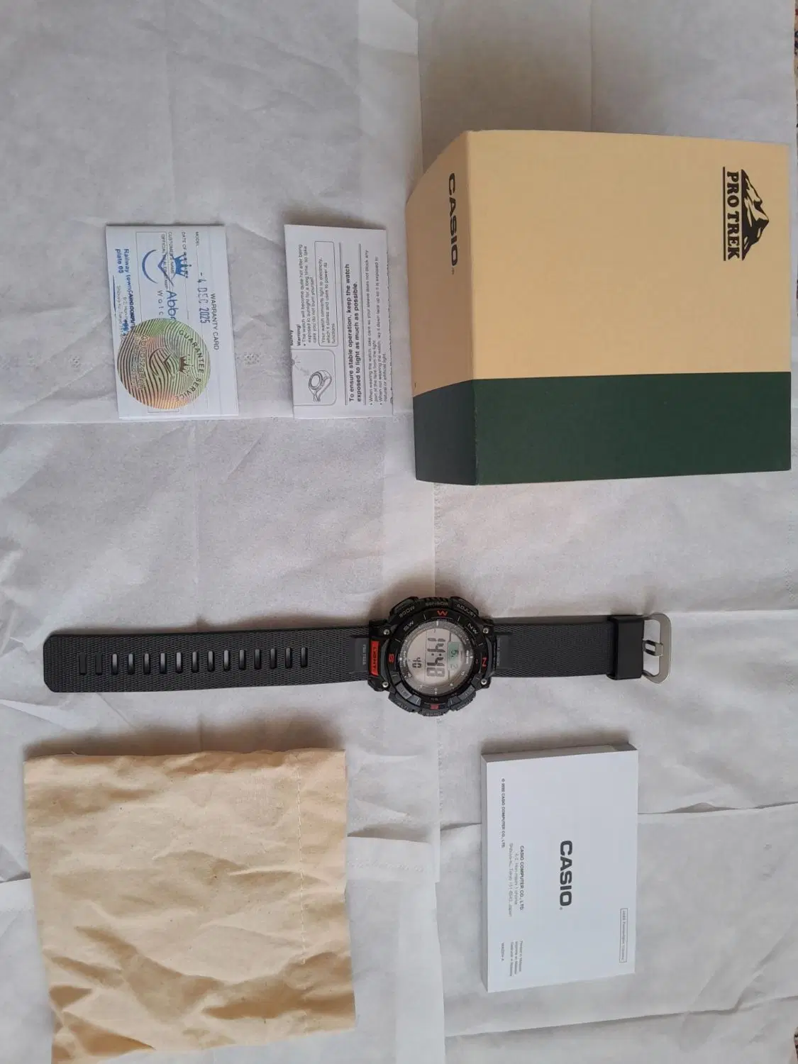 ساعت CASIO PRO TREK 340|ساعت|محمدیه-قزوین, |دیوار