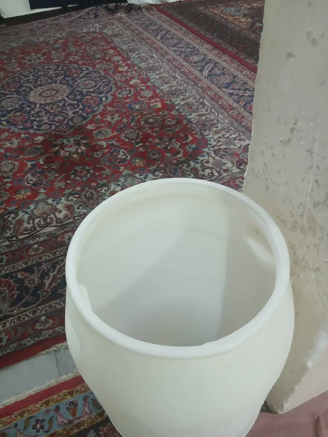 بشکه دبه ۶۰ لیتر ی همراه بادرب|ظروف نگهدارنده، پلاستیکی، یک‌بارمصرف|اهواز, آسیاباد|دیوار