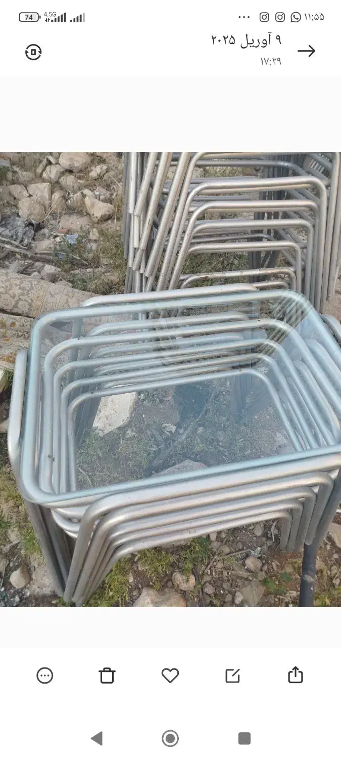 گل میز عسلی ۵۰ عدد|مبلمان خانگی و میز عسلی|داراب, |دیوار