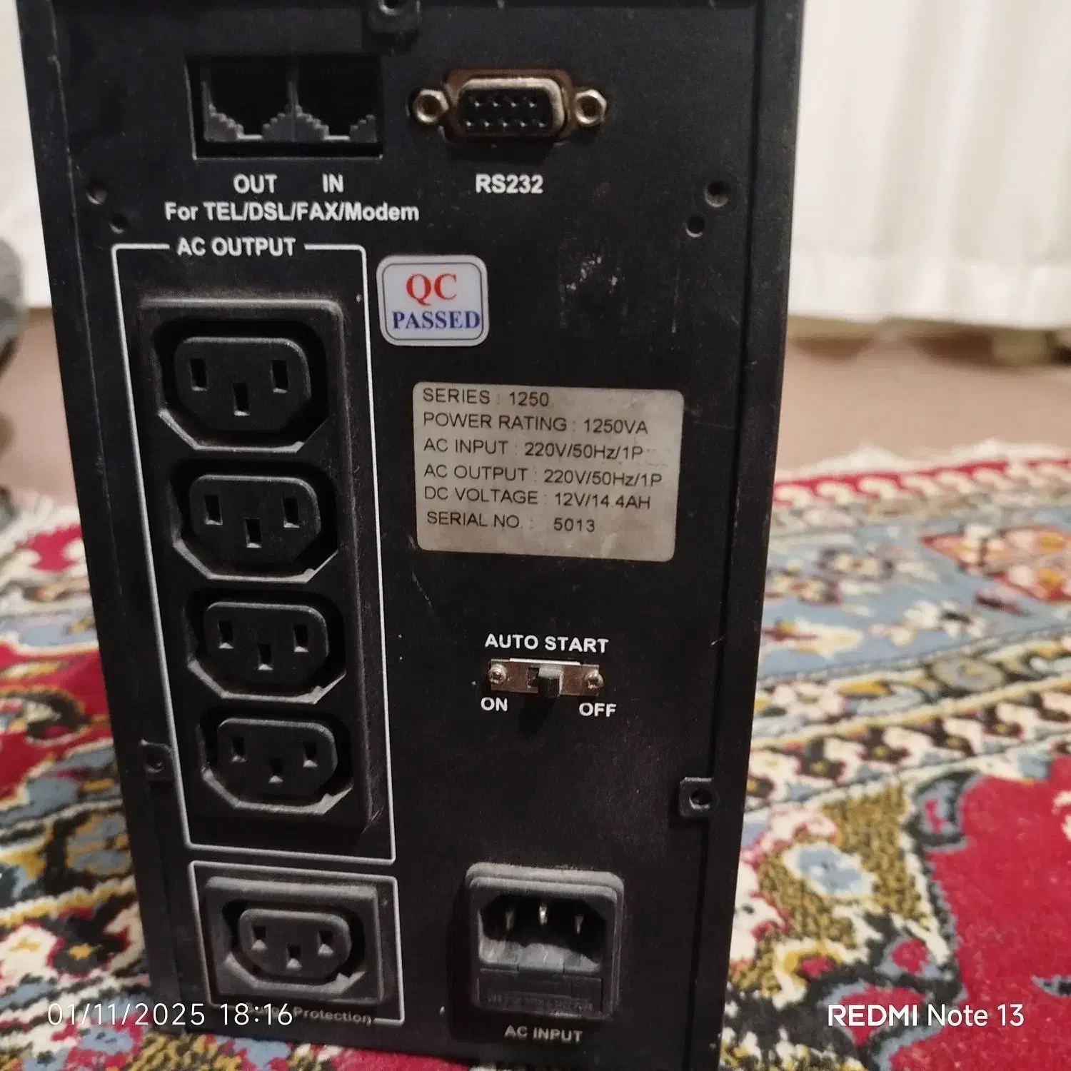 یو پی اس انلاین فقط۶ملیون|قطعات و لوازم جانبی رایانه|ارومیه, |دیوار