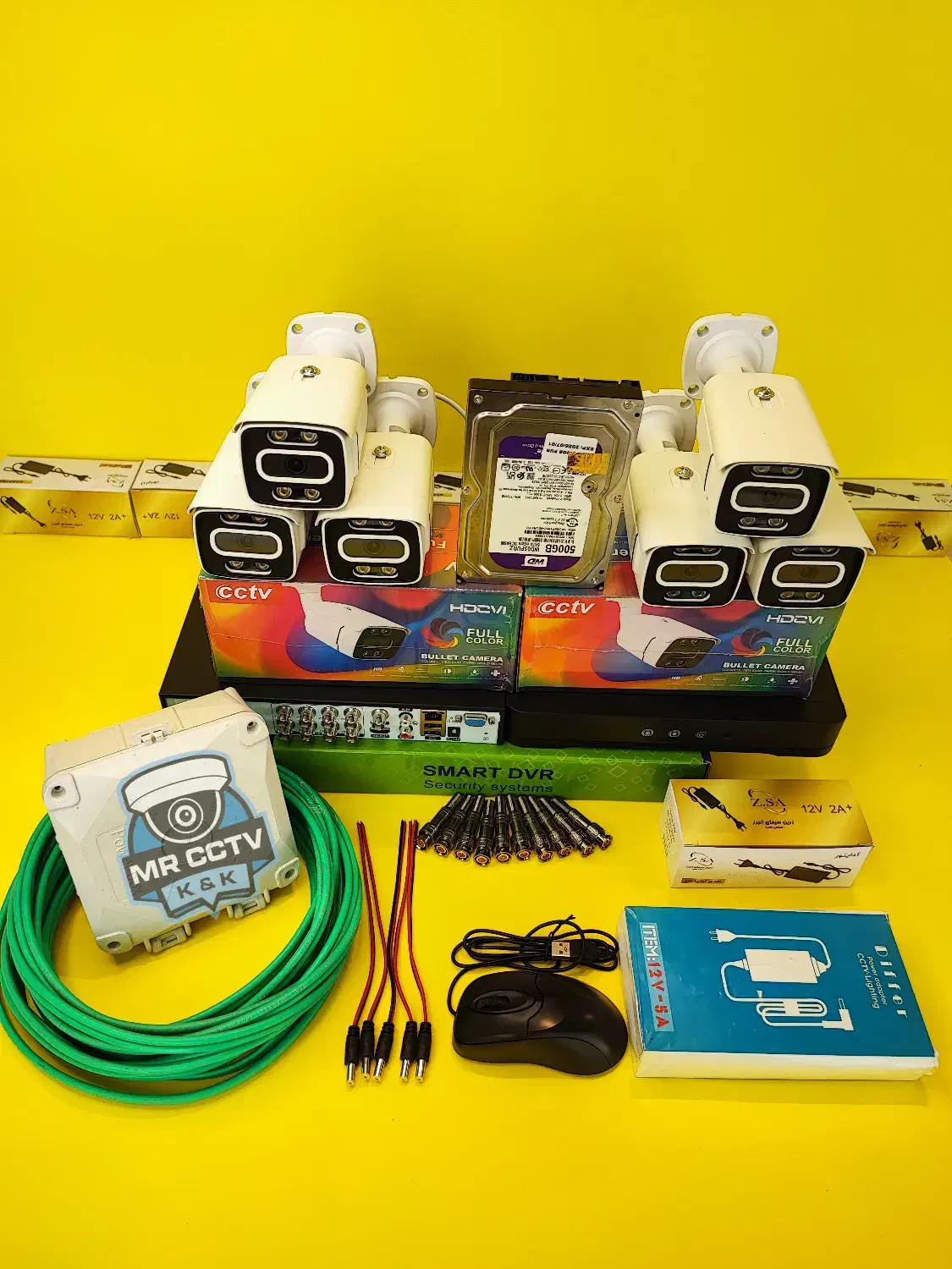 6 دوربین مداربسته نسل جدید کد 2106|دوربین مداربسته|مشهد, آزادشهر|دیوار