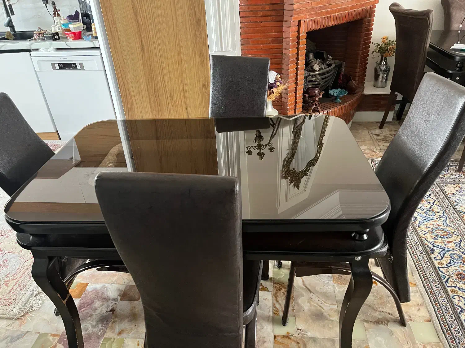 میز ناهار خوری ۴ نفره|میز و صندلی غذاخوری|تهران, سازمان برنامه شمالی|دیوار