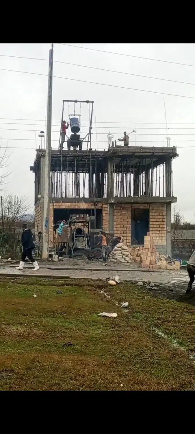 ارماتوربندی پی پله ستون سقف.|خدمات پیشه و مهارت|تالش, هشتپر|دیوار