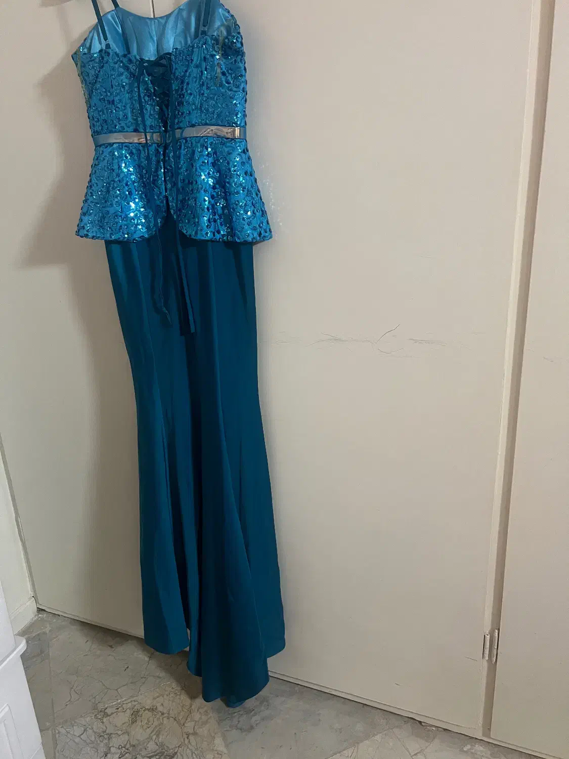 لباس مجلسی شیک آبی|لباس|تهران, دربند|دیوار