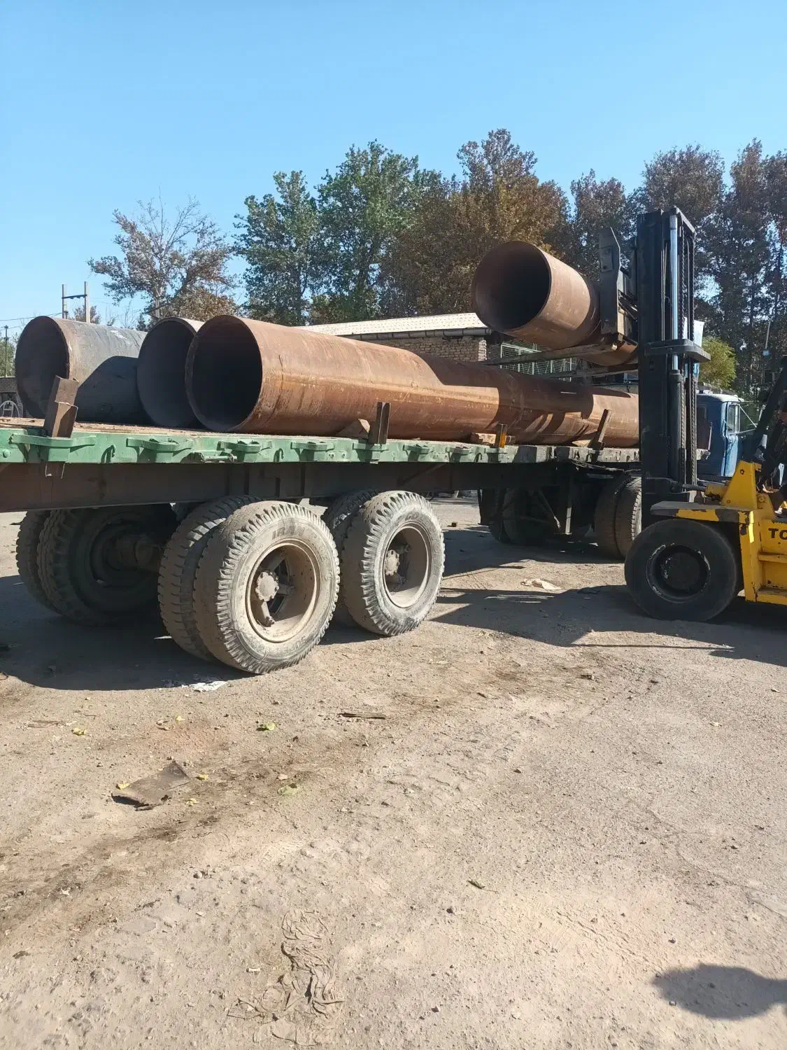 لوله های ۴ اینچ تا ۴۸ اینچ جوش مستقیم|عمده‌فروشی|احمدآبادمستوفی, |دیوار