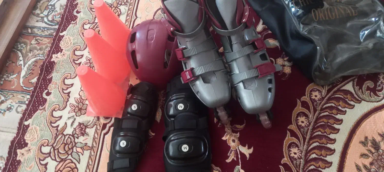 یک جفت اسکیت با مارک (شیکا گو تایگر)،نو نو|دوچرخه، اسکیت، اسکوتر|کرمانشاه, |دیوار