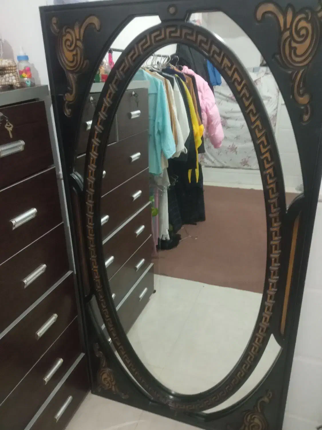 آینه قدی عرض ۸۵ طول ۱/۹۵|آینه|ساوه, |دیوار