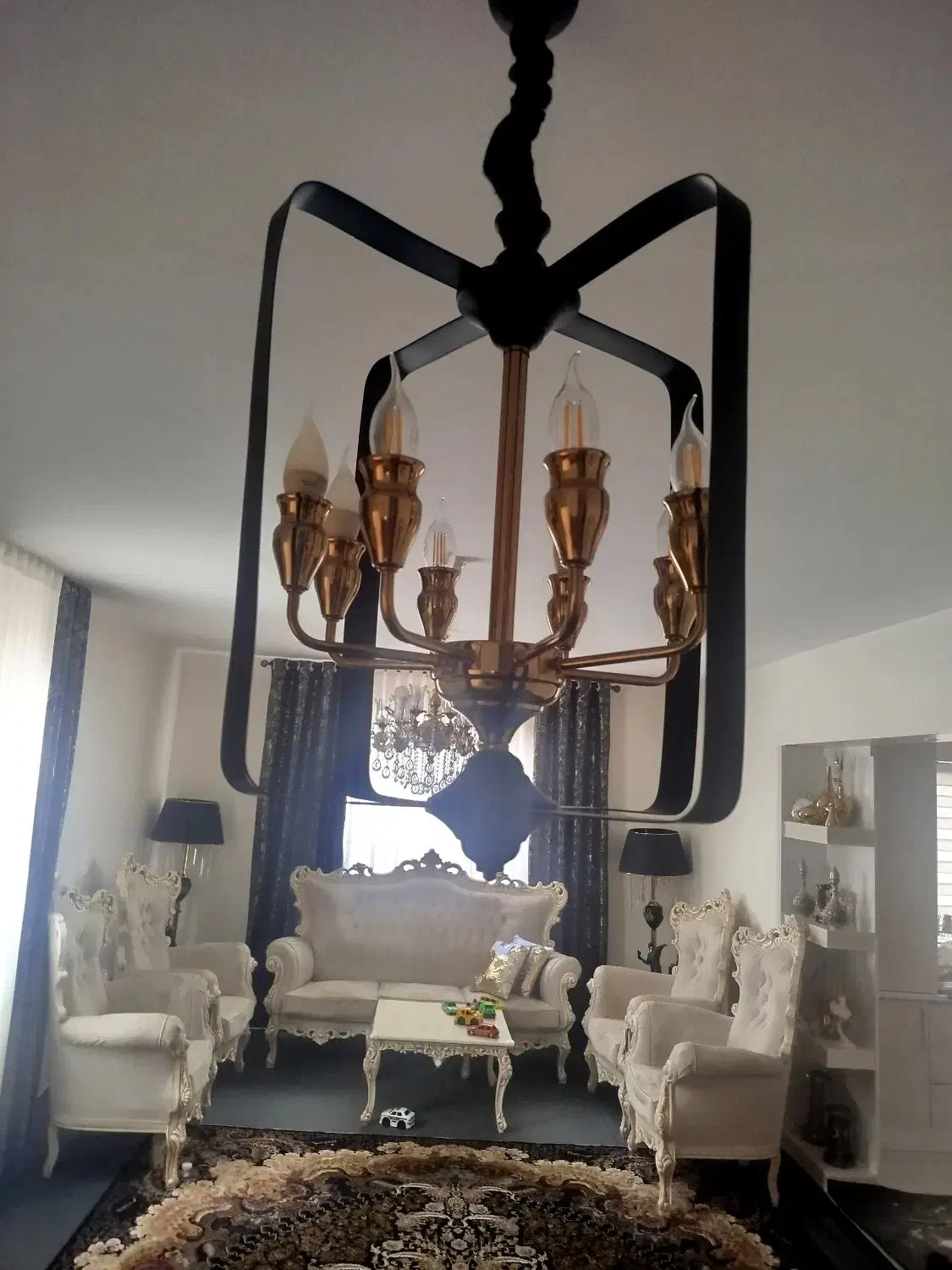 لوستر مدرن|لوستر و چراغ آویز|پردیس, فاز ۵|دیوار