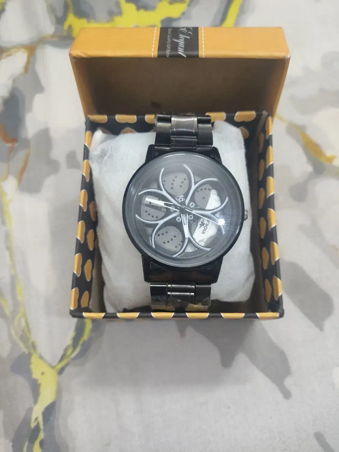 ساعت رینگی سفید|ساعت|سمنان, |دیوار