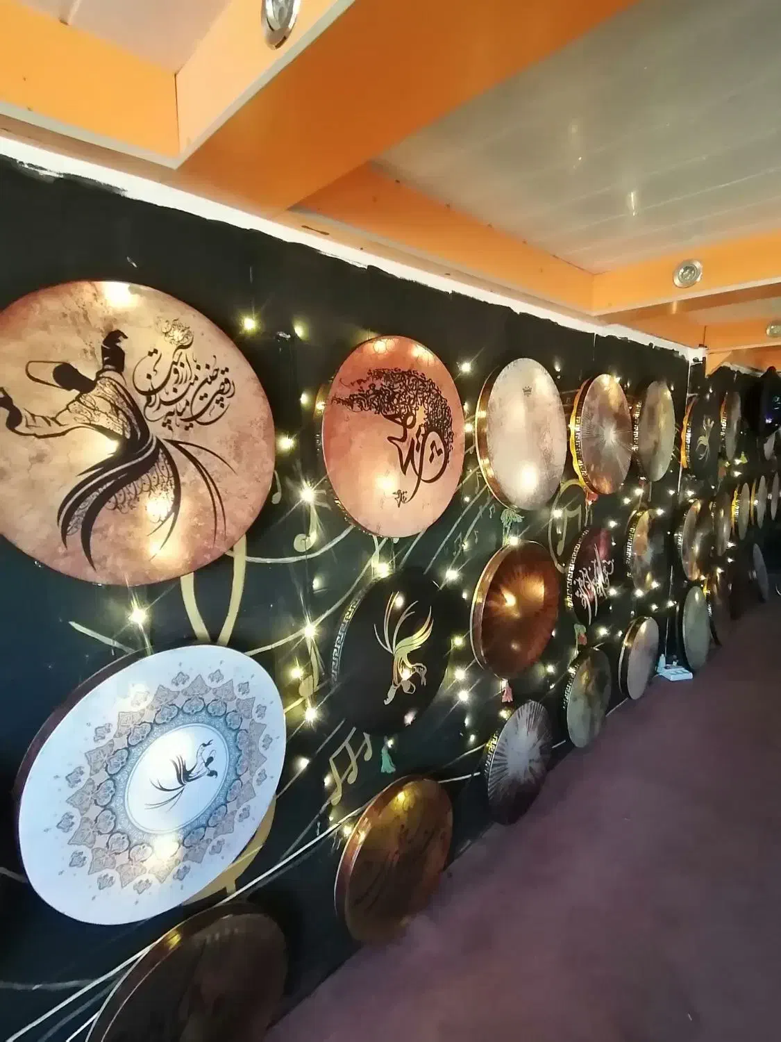 دف تنوع زیاد،|سازهای سنتی|مشهد, ولیعصر (شهرک غرب)|دیوار