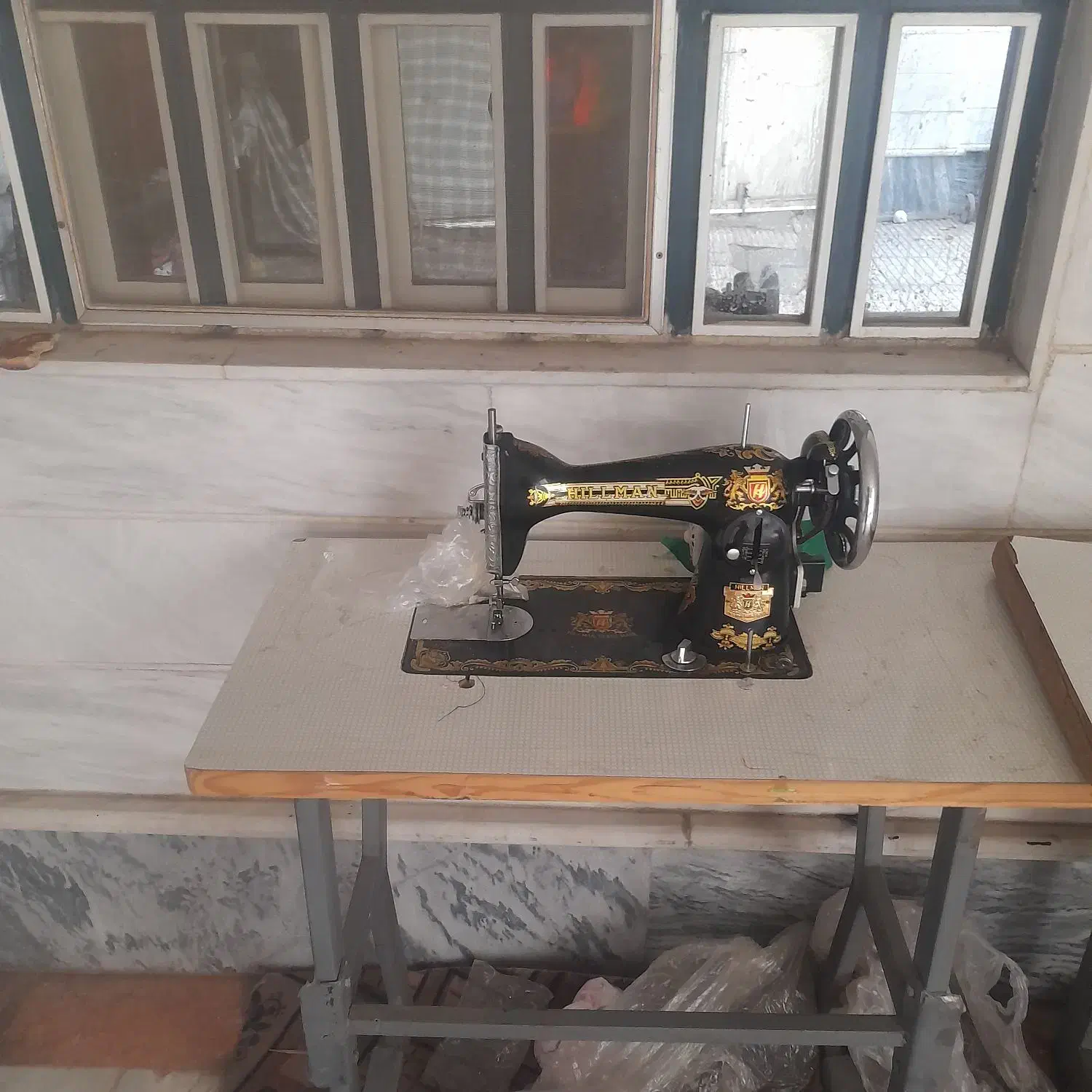 چرخ خیاطی|چرخ خیاطی و ریسندگی|اراک, |دیوار