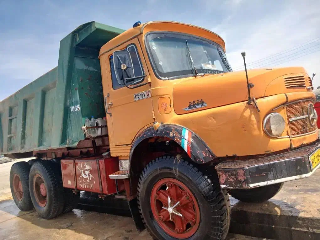 بنز کمپرسی مدل ۶۳|خودرو سنگین|شیراز, گود خزینه|دیوار