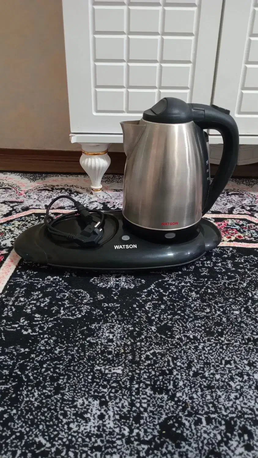 چایساز برقی واتسون تمیز مرتب فقط قوری ندارد|سماور، چایساز، قهوهساز|مشهد, هفت تیر (نه دره)|دیوار