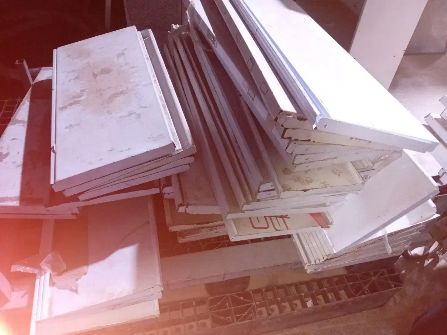 قفسه طبقه ای اهنی باام دی اف اماده مخصوص مغازه|فروشگاه و مغازه|بندرعباس, |دیوار