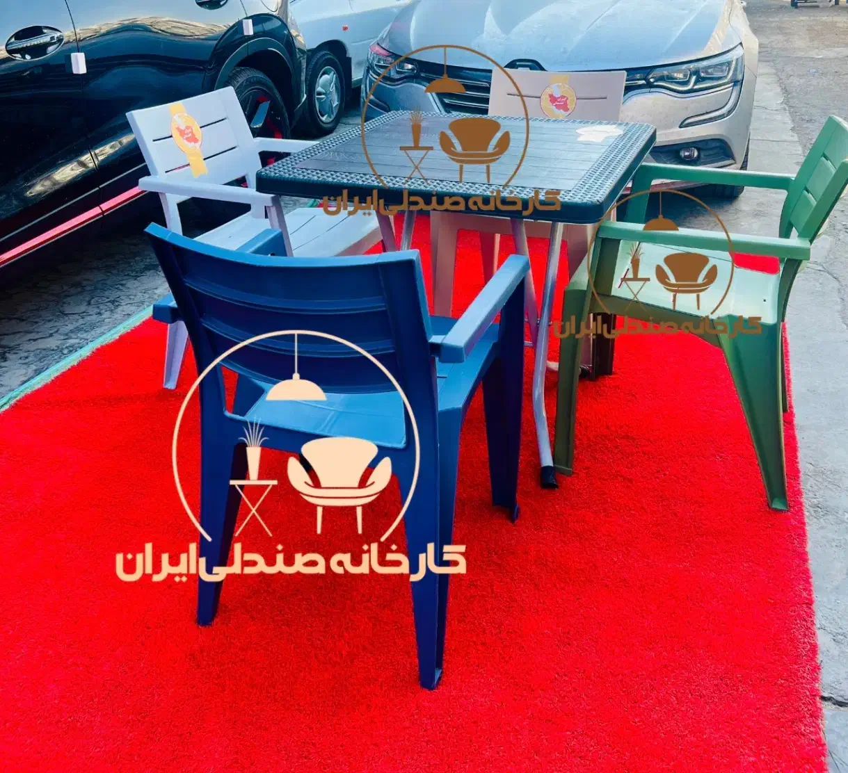 صندلی پلاستیکی باغی طرح پراسین(کارخانه|صندلی و نیمکت|تهران, میدان ولیعصر|دیوار