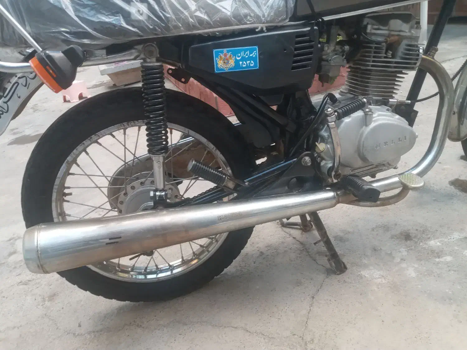 مدل۹۳تازه تعمیر|موتورسیکلت|خوی, |دیوار