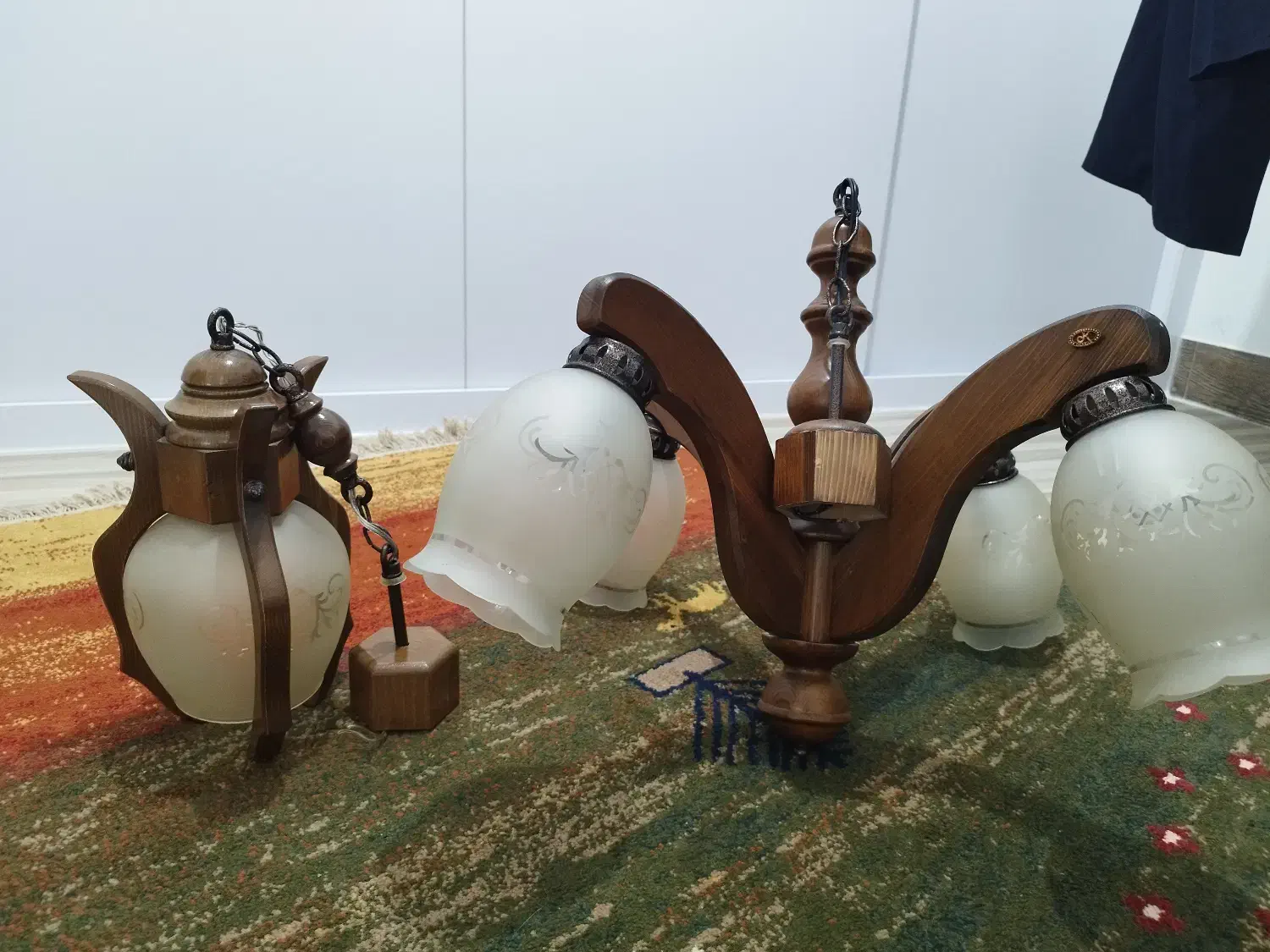 لوستر|لوستر و چراغ آویز|ساوه, |دیوار