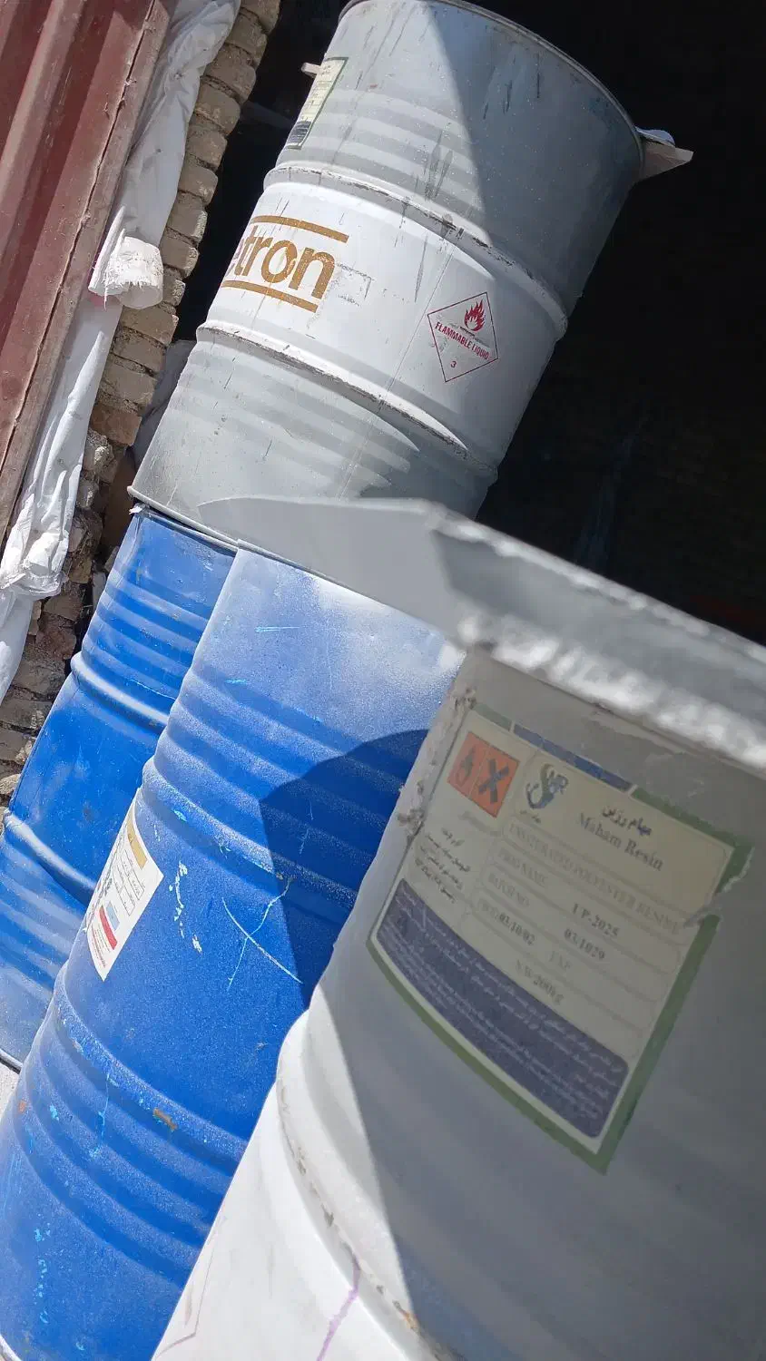 بشکه ۲۲۰ کیلویی|مصالح و تجهیزات ساختمان|شهرکرد, |دیوار