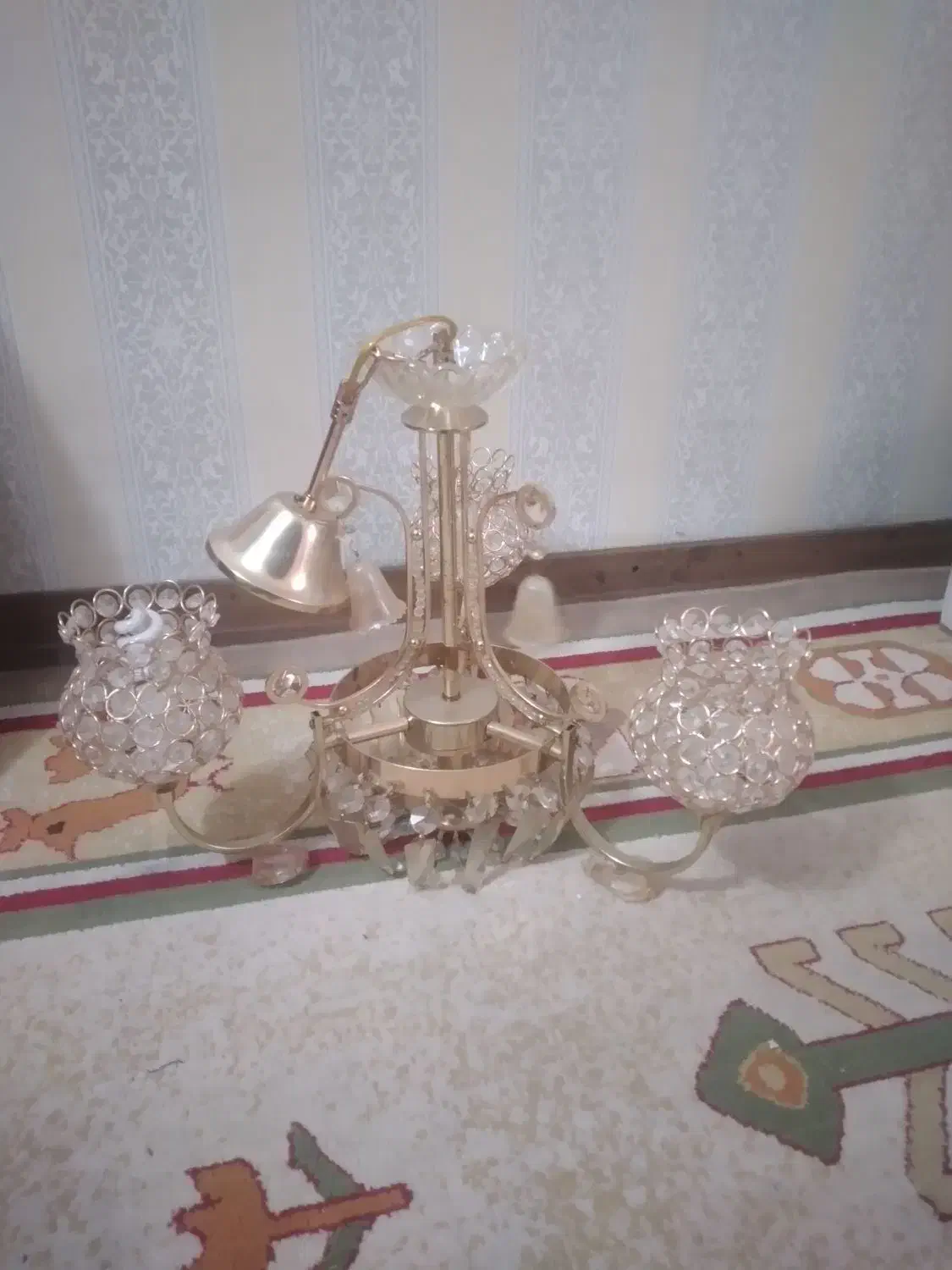 لوستر|لوستر و چراغ آویز|همدان, |دیوار