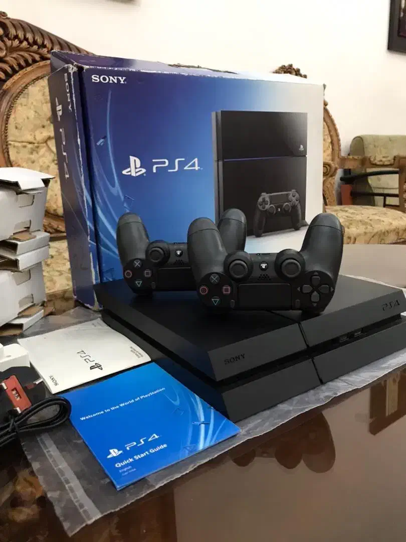 PS4 1TB پلی استیشن ۴ دو دسته یک ترا اکبند فول گیم|کنسول، بازی ویدئویی و آنلاین|کرج, کارخانه قند|دیوار
