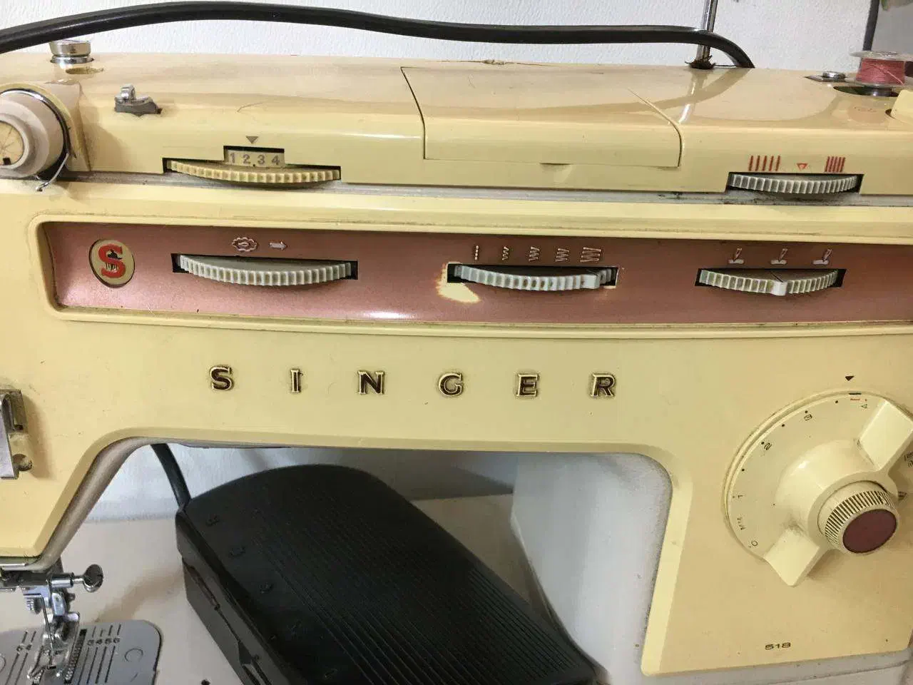 چرخ خیاطی سینگر SINGER 518|چرخ خیاطی و ریسندگی|اصفهان, شاهد|دیوار