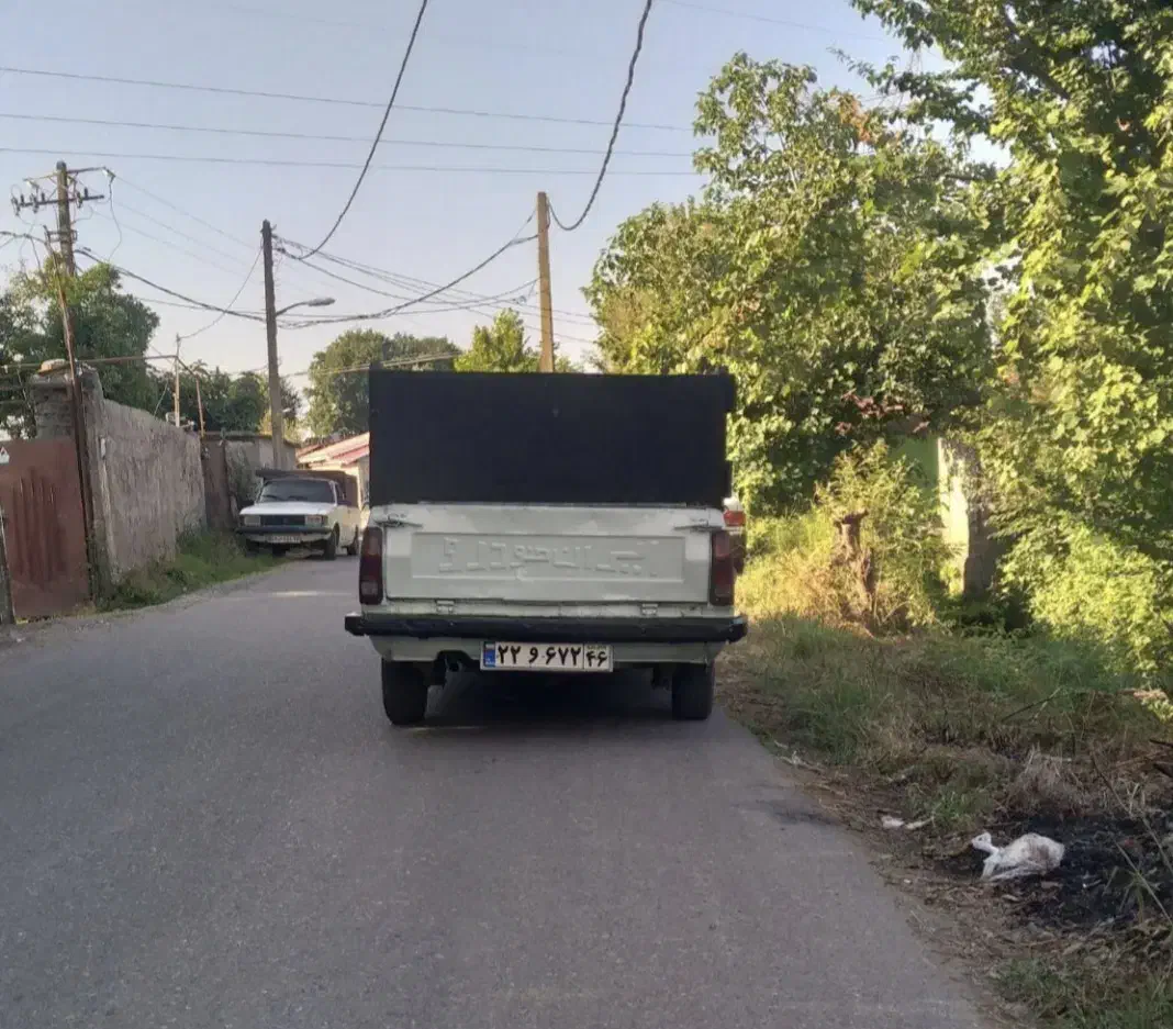 وانت ۸۹ پایه گاز سوز بیرنگ|خودرو سواری و وانت|تهران, جیحون|دیوار