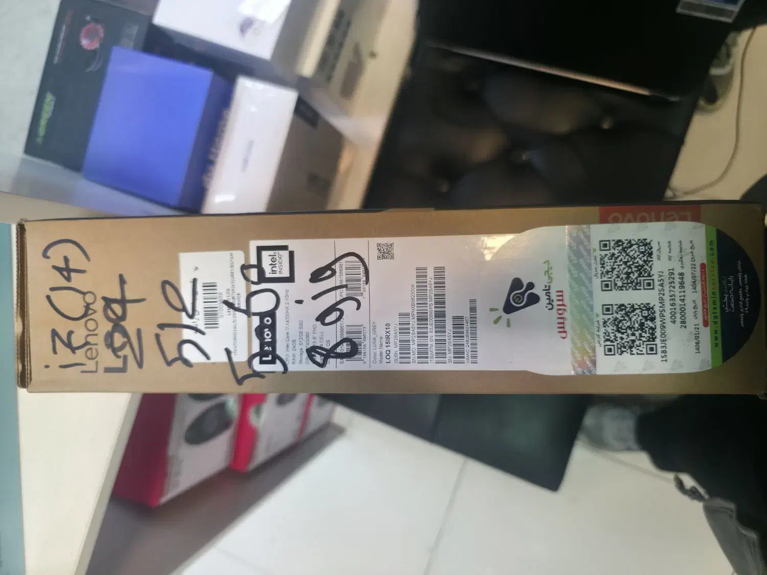 لپتاپ لنوو LOQ 15IRX10 i714700|رایانه همراه|بابل, |دیوار