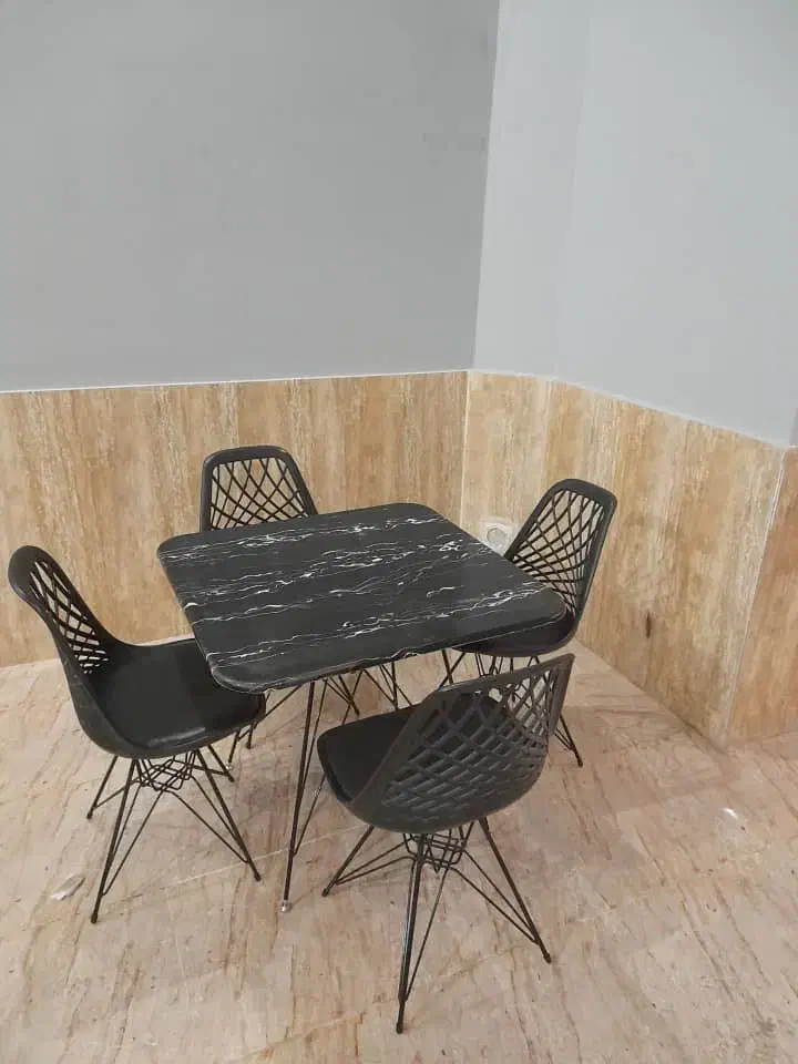 فروش ویژه میزوصندلی فایبرگلاس کیفیت تضمیمنی تولیدی|میز و صندلی غذاخوری|علیآباد کتول, |دیوار