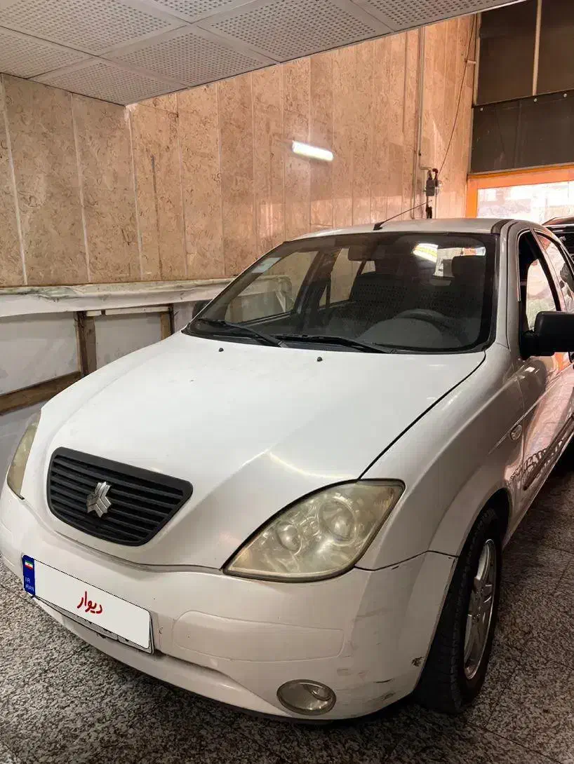 تیبا ۲ سفید مدل ۹۶ تکبرگ سند|خودرو سواری و وانت|قزوین, |دیوار