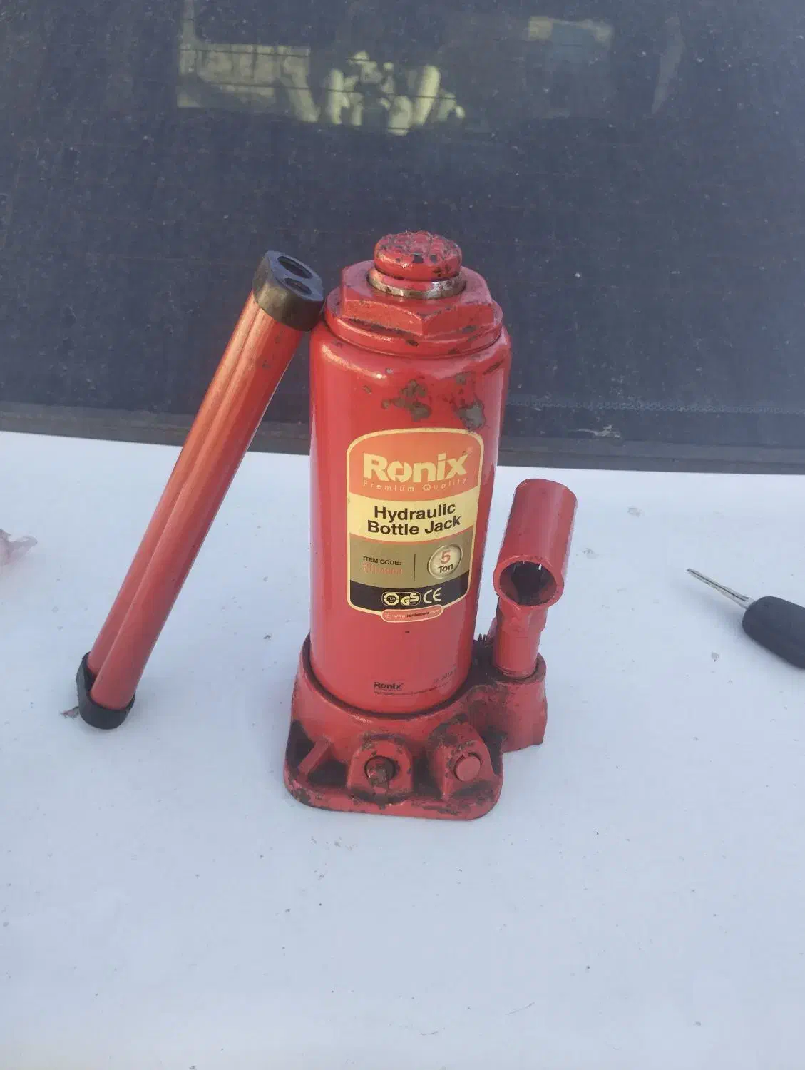 جک روغنی ۵تن و آچار چرخ نیسان|قطعات یدکی و لوازم جانبی|همدان, |دیوار