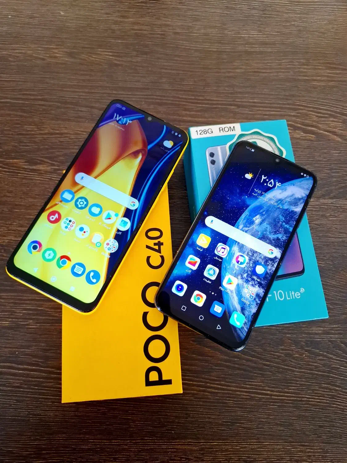 گوشی شیامی پوکو C40 و هواوی هانری 10 لایت 128 گیگ|موبایل|اراک, |دیوار