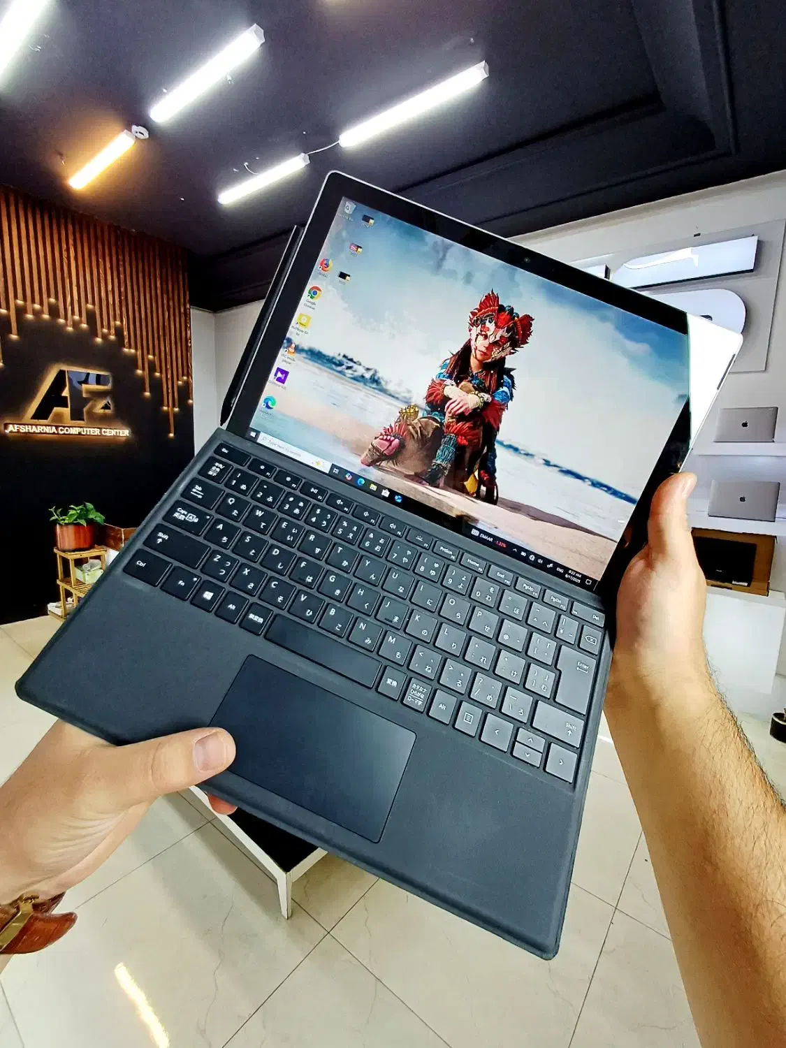 سرفیس لمسی ، surface ، همراه با جعبه|رایانه همراه|نیشابور, دارایی|دیوار